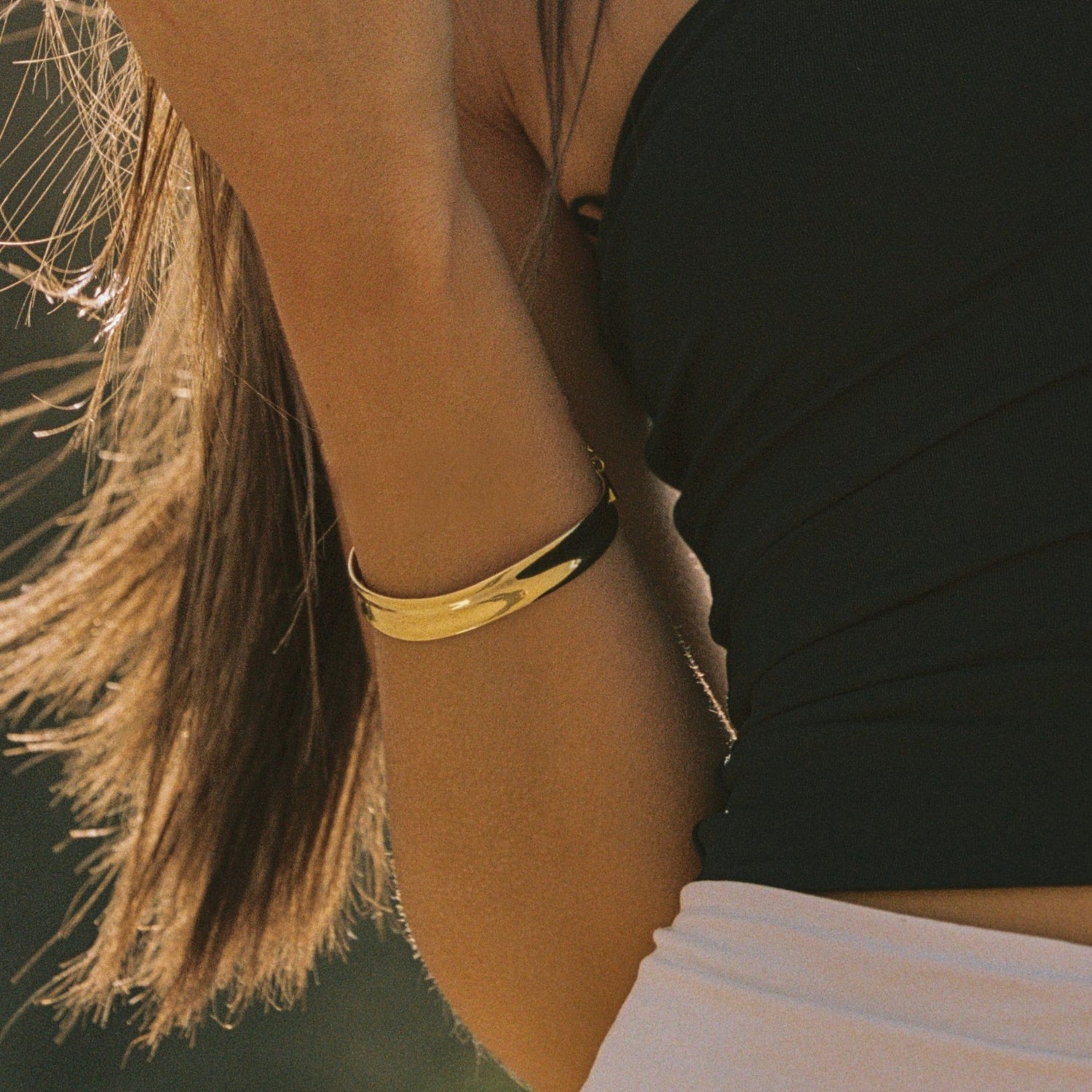 Bracelete Sol Banhado Ouro 18K
