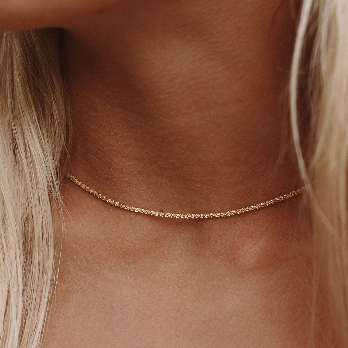 Colar Piana Banhado em Ouro 18K