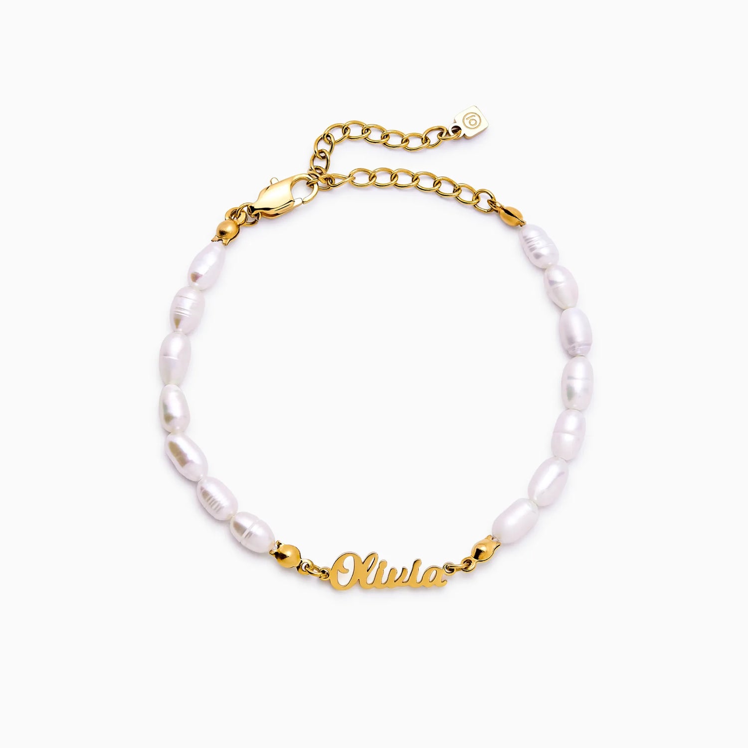Pulseira de Pérolas Personalizável